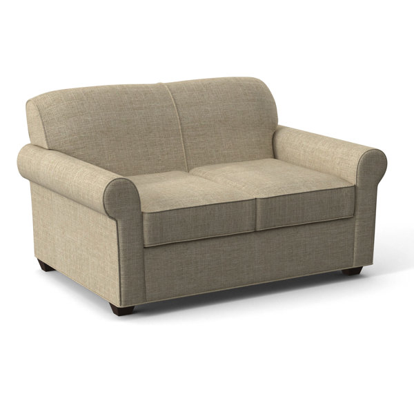 Finn 59'' Rolled Arm Sofa Bed with Reversible